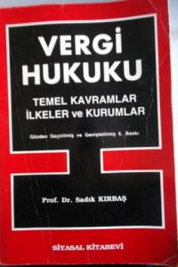Vergi Hukuku Temel Kavramlar İlkeler ve Kurumlar
