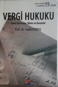 Vergi Hukuku Temel Kavramlar İlkeler ve Kurumlar