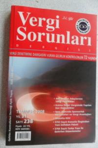 Vergi Sorunları Dergisi 2008/31