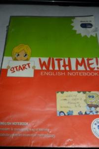 With Me English Notebook