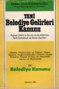 Yeni Belediye Gelirleri Kanunu