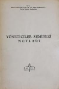 Yöneticiler Semineri Notları