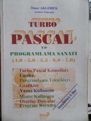 Turbo Pascal ve Programlama Sanatı Ömer Akgöbek