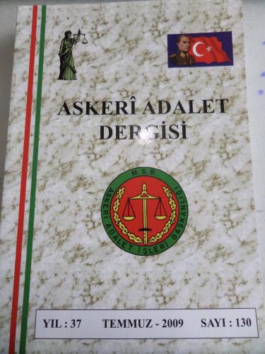 Askeri Adalet Dergisi 2009 / 130