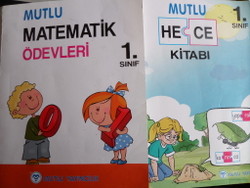 1. Sınıf Mutlu Matematik Ödevleri + Hece Kitabı
