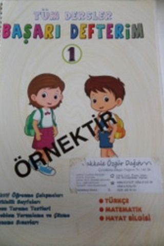 1. Sınıf Tüm Dersler Başarı Defterim