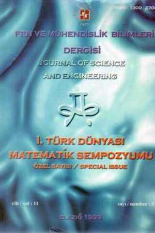 1. Türk Dünyası Matematik Sempozyumu Cilt: 11