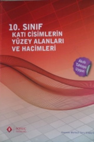 10. Sınıf Katı Cisimlerin Yüzey Alanları ve Hacimleri
