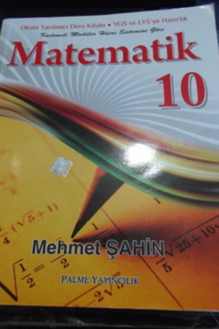 10. Sınıf Matematik Mehmet Şahin