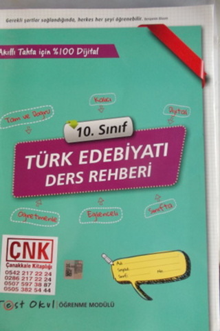 10. Sınıf Türk Edebiyatı Ders Rehberi