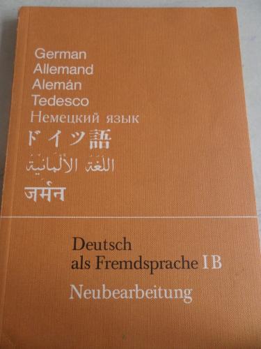 German Allemand Aleman Tedesco Deutsch als Fremdsprache IB Neubearbeit