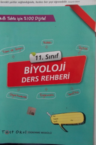 11. Sınıf Biyoloji Ders Rehberi