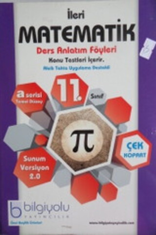 11. Sınıf Matematik Ders Anlatım Föyleri