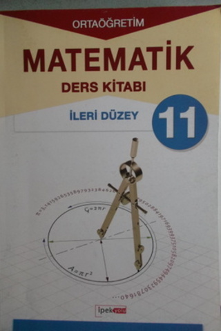 11. Sınıf Matematik Ders Kitabı İleri Düzey Mehmet Hanefi Altun