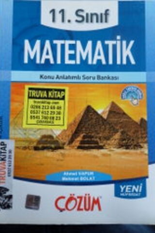 11.Sınıf Matematik Konu Anlatımlı Soru Bankası Ahmet Vapur