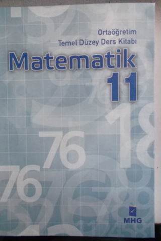 11.Sınıf Matematik Temel Düzey Ders Kitabı İsmail Sabri Gümüşel