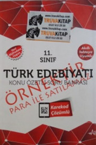 11. Sınıf Türk Edebiyatı Konu Özetli Soru Bankası