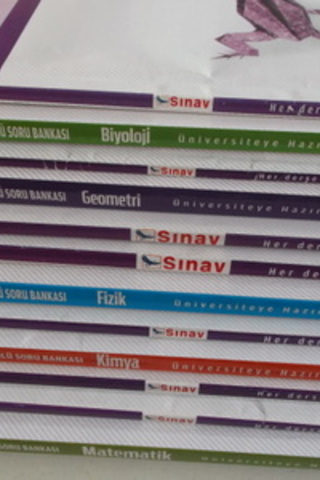 11.Sınıf YGS-LYS Hazırlık Kitap ve Dergileri / 12 Adet