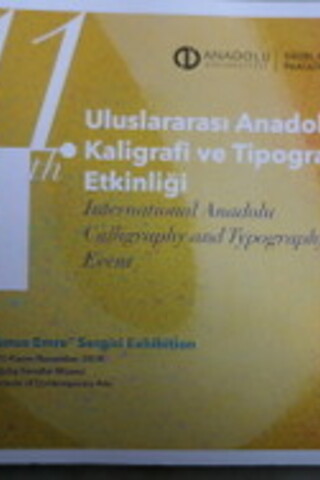 11. Uluslararası Anadolu Kaligrafi ve Tipografi Etkinliği