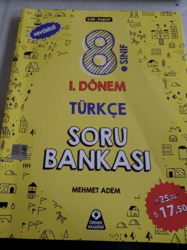 8. Sınıf I. Dönem Türkçe Soru Bankası