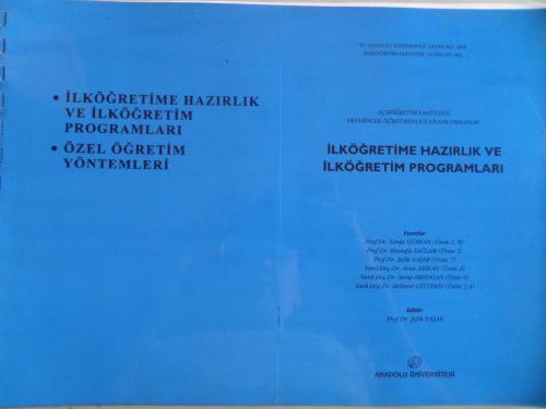İlköğretime Hazırlık ve İlköğretim Programları Ders Notu*