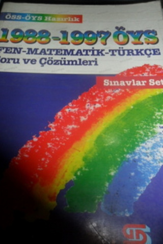1988-1997 ÖYS Fen-Matematik-Türkçe Soru ve Çözümleri