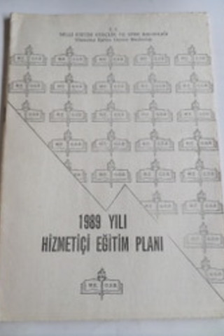 1989 Yılı Hizmetiçi Eğitim Planı