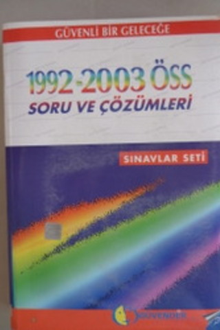 1992 - 2003 ÖSS Soru ve Çözümleri