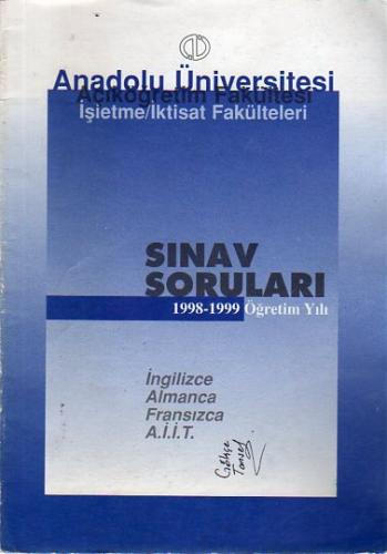 1998 - 1999 Öğretim Yılı Sınav Soruları