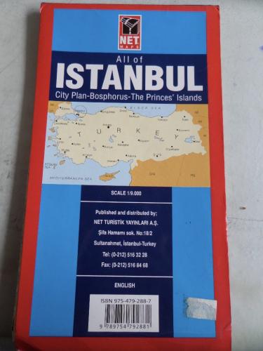 All of Istanbul City Plan Bosphorus The Princes' Islands