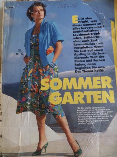 Burda Dergisi 1986 / 5