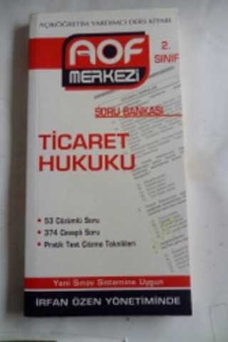 2. Sınıf Ticaret Hukuku Soru Bankası