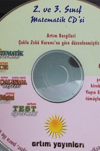 2. ve 3. sınıf matematik CD si