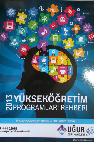 2013 Yükseköğretim Programları Rehberi