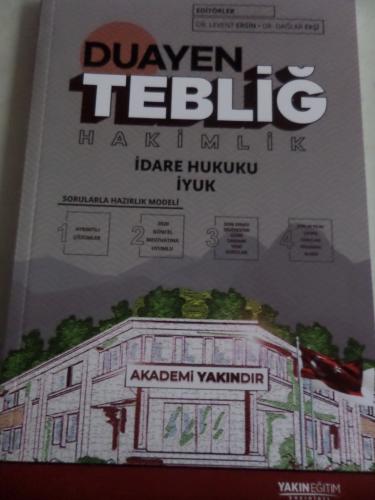 Duayen Tebliğ Hakimlik İdare Hukuku İYUK