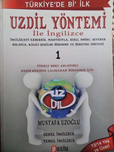Uzdil Yöntemi İle İngilizce 1 Mustafa Uzoğlu
