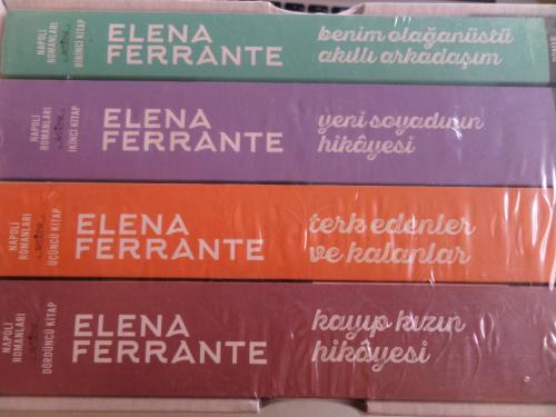 Napoli Romanları / 4 Kitap (Kutulu) Elena Ferrante