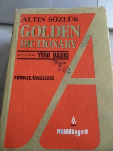 Golden Dictionary Türkçe / İngilizce