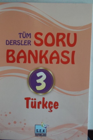 3. Sınıf Tüm Dersler Soru Bankası Türkçe