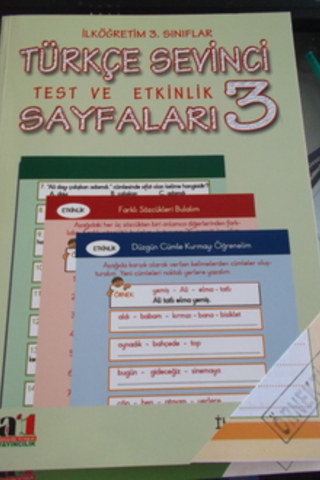 3. Sınıf Türkçe Sevinci Test ve Etkinlik Sayfaları