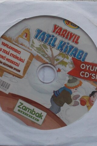 3. Sınıf Yarıyıl Tatil Kitabı Oyun CD'si Zambak Yayınları