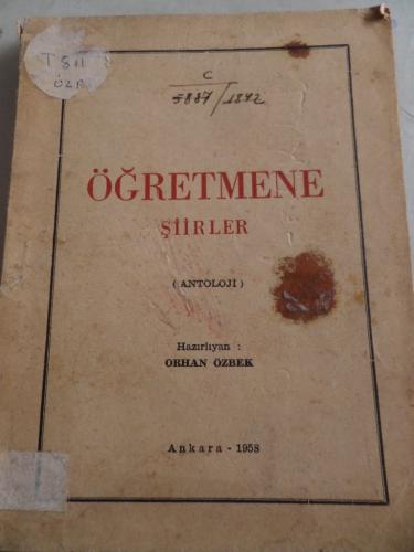Öğretmene Şiirler