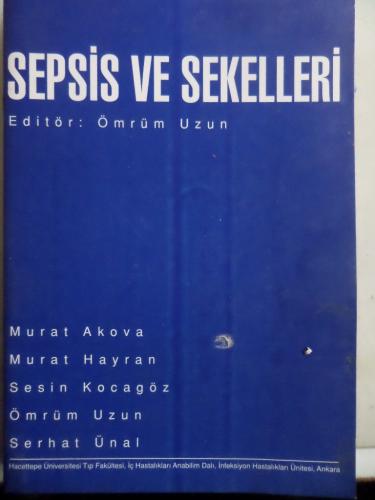 Sepsis ve Sekelleri Murat Akova