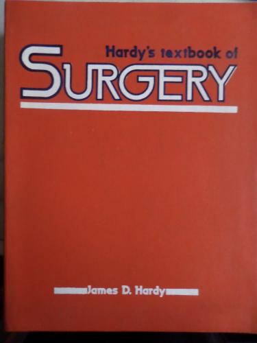 Hardy's Textbook of Surgery James D. Hardy