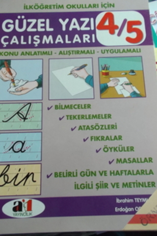 4-5. Sınıf Güzel Yazı Çalışmaları