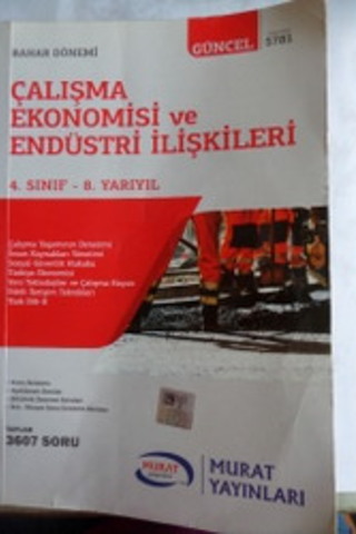 4. Sınıf 8. Yarıyıl Çalışma Ekonomisi ve Endüstri İlişkileri