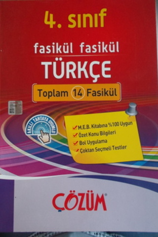 4. Sınıf Fasikül Fasikül Türkçe