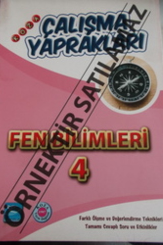 4. Sınıf Fen Bilimleri Çalışma Yaprakları*