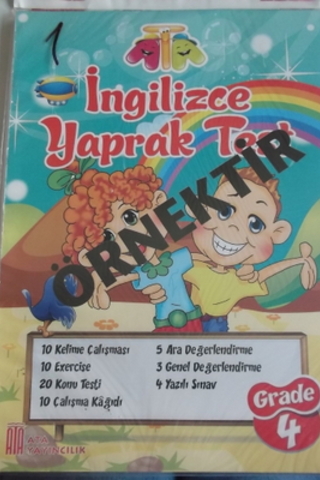 4. Sınıf İngilizce Yaprak Test*