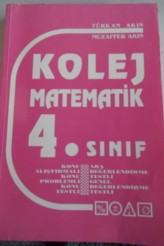 4. Sınıf Kolaj Matematik Türkan Akın